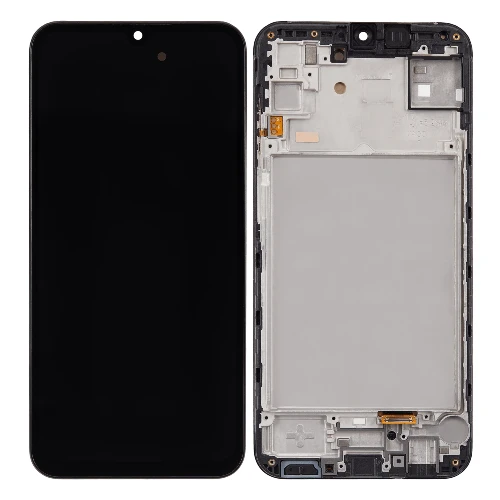 OLED (Avec châssis) Écran LCD Samsung Galaxy A15 4G (A155F) Noir Brave