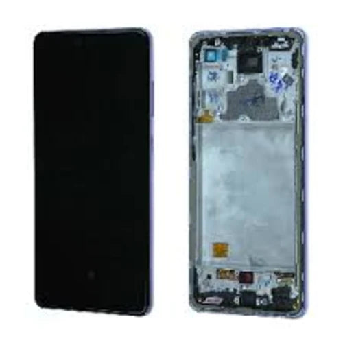 OLED (Avec châssis) Écran LCD Samsung Galaxy A72 4G/5G (A725F / A726B) Blanc