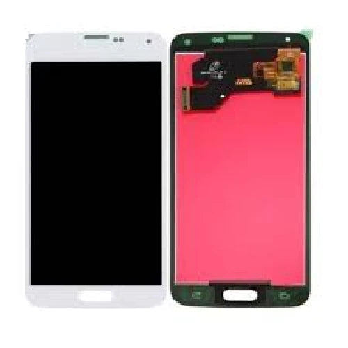 ORIGINAL Reconditionné (Sans châssis) ECRAN LCD SAMSUNG GALAXY S5 (G900F/A/P/T/V) Blanc chatoyant