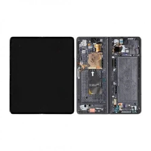 SERVICE PACK (Interne) (Avec châssis) ÉCRAN LCD SAMSUNG GALAXY Z Fold 4 5G (F936B) Crème / Biège