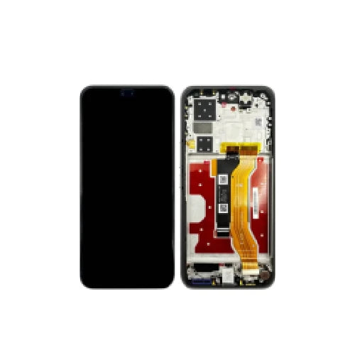 ORIGINAL (Sans châssis) ÉCRAN LCD Motorola G67 5G (2025) Noir/Phoque arctique
