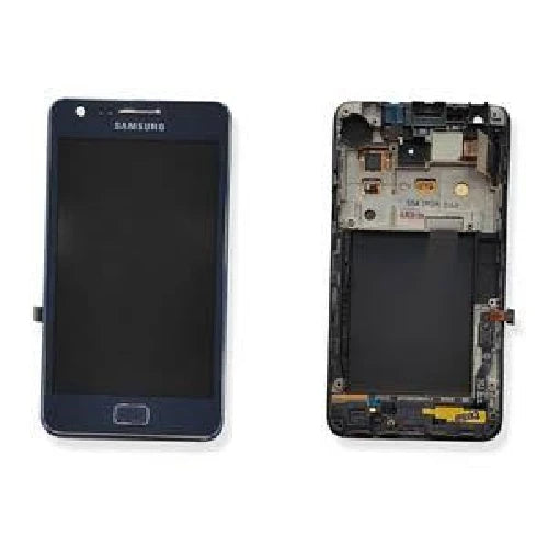 SERVICE PACK (Avec châssis) ECRAN LCD SAMSUNG S2/S2 Plus 3G (i9100) Noir