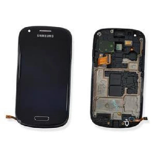 ORIGINAL Reconditionné (Avec châssis) ECRAN LCD SAMSUNG GALAXY S3 MINI VE 4G (i8200) Saphir noir