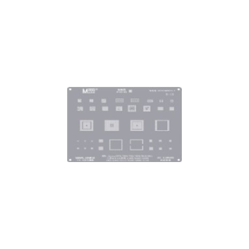 Gabarit de rebillage BGA argenté pour Samsung A10