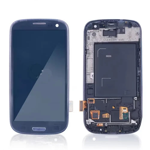 SERVICE PACK (Avec châssis) ECRAN LCD SAMSUNG GALAXY S3 4G/3G (i9300) Gris titane