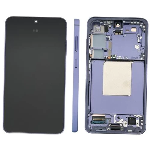 SERVICE PACK (Avec châssis) ECRAN LCD SAMSUNG GALAXY S24 5G (S921B) Cobalt Violet / Indigo