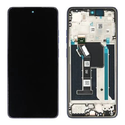 ORIGINAL (Avea châssis) ÉCRAN LCD Motorola G56 5G (2025) Bleu éblouissant