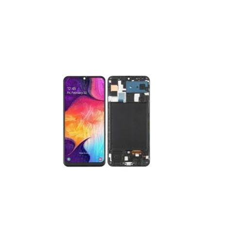 OLED (Avec châssis) Écran LCD Noir Prisme Crush Samsung Galaxy A50S (A507F)