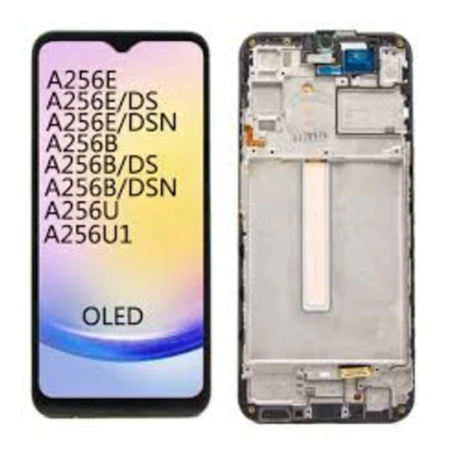 OLED (Sans Châssis) Écran LCD Samsung Galaxy A25 5G (A256B) Noir courageux