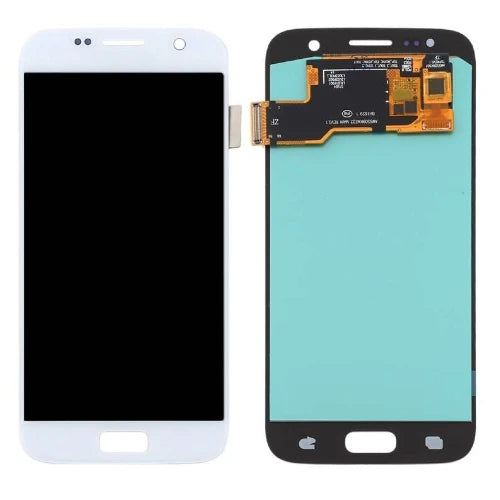 SERVICE PACK (Sans Châssis) ECRAN LCD SAMSUNG GALAXY S7 (G930F/A/P/T/V) Perle blanc