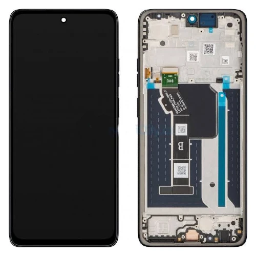 SERVICE PACK (Avec châssis) ÉCRAN LCD Motorola G56 5G (2025) Brume grise