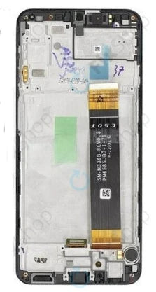 SERVICE PACK (Avec châssis) Écran LCD Samsung Galaxy A23 4G (A235F) Noir Génial