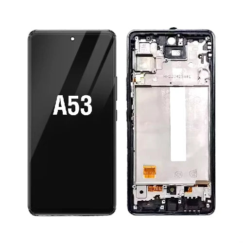 INCELL (Sans châssis) Écran LCD Samsung Galaxy A53 5G (A536B) Noir Génial