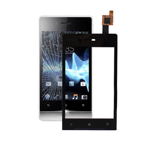 Écran LCD complet Sony Xperia Miro (ST23i) Noir