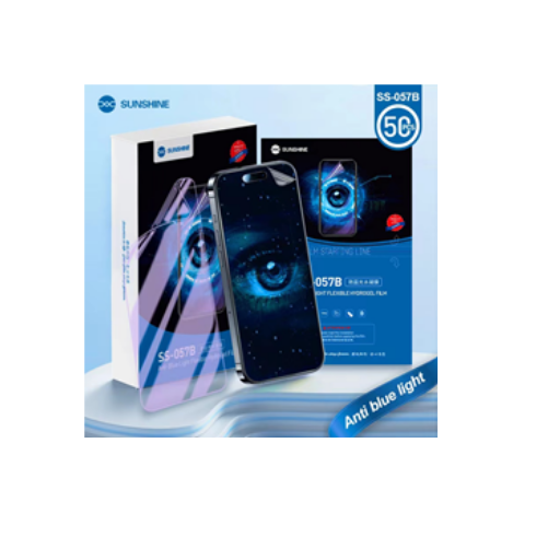 Film anti-lumière bleue Sunshine TPU importé, flexible et hydrogel, SS-057B (180*120 mm)
