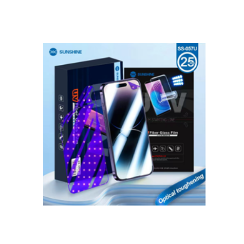 Film protecteur HD en fibre de verre importée Sunshine TPU UV SS-057U (180*120mm)