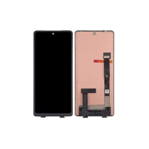 ORIGINAL (Sans châssis) ÉCRAN LCD Motorola edge 5G (2022)/edge 5G UW (2022) Noir/Bleu nébuleuse