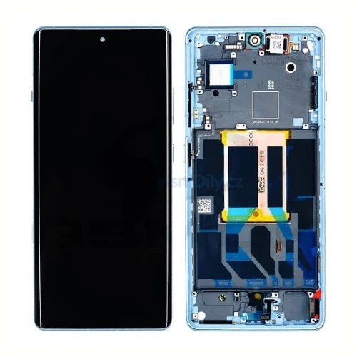 ORIGINAL (Avec châssis) Écran LCD OnePlus 12R 5G Coucher de soleil / Or
