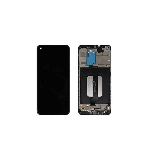 SERVICE PACK (Avec châssis) Écran LCD Noir Samsung Galaxy A60 (A606F)