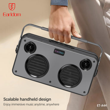 Earldom Portable Wireless Speaker Black ET-A44