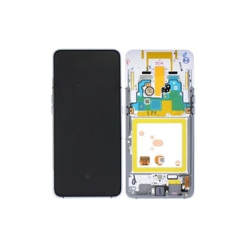 ORIGINAL (Avec châssis) Écran LCD Samsung Galaxy A80 (A805F)