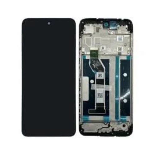 ORIGINAL (Avec chssis) ÉCRAN LCD Motorola G17 (2025) Bleu d'Alaska