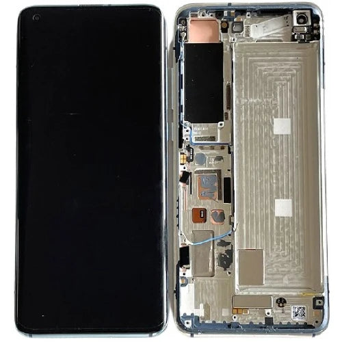 ORIGINAL (Avec châssis) ÉCRAN LCD Mi 10S 5G (S-VERSION) Blanc perle