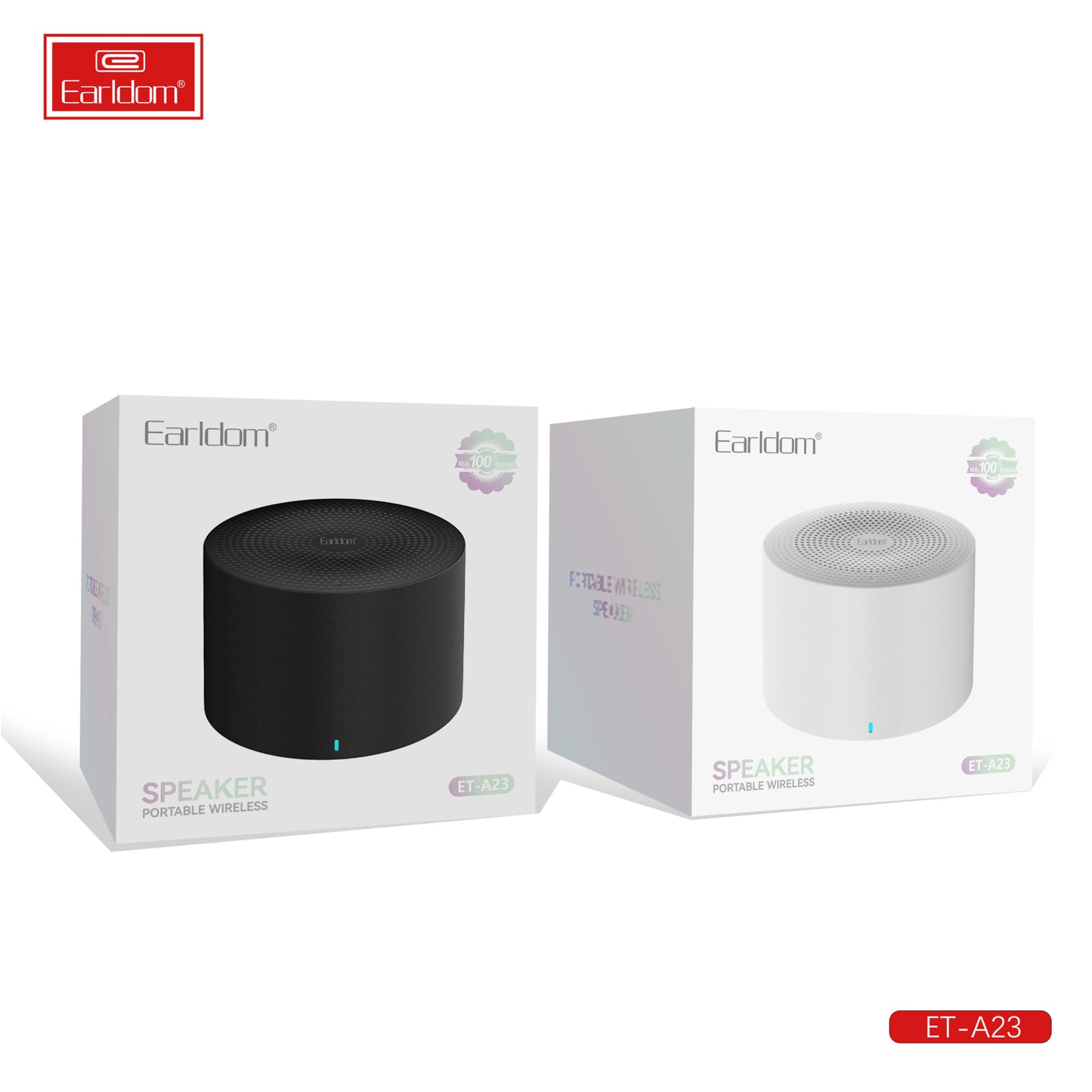 Enceinte sans fil Earldom 1200 mAh compatible avec une utilisation extérieure A21 noire