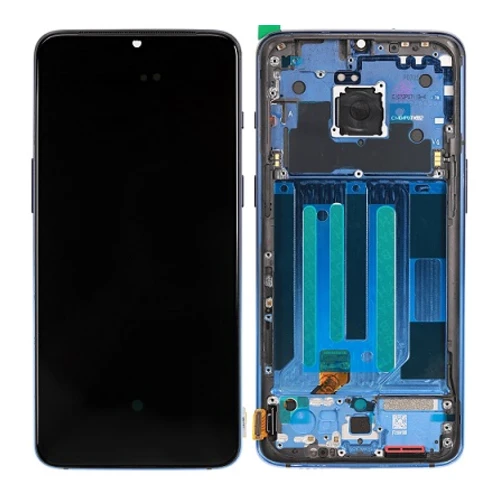 INCELL (Avec châssis) Écran LCD OnePlus 7 Bleu miroir