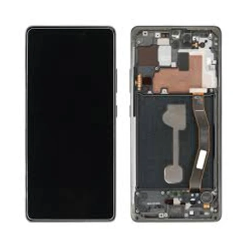 SERVICE PACK (Avec châssis) ECRAN LCD SAMSUNG GALAXY S10 LITE (G770F/U) Prisme Noir