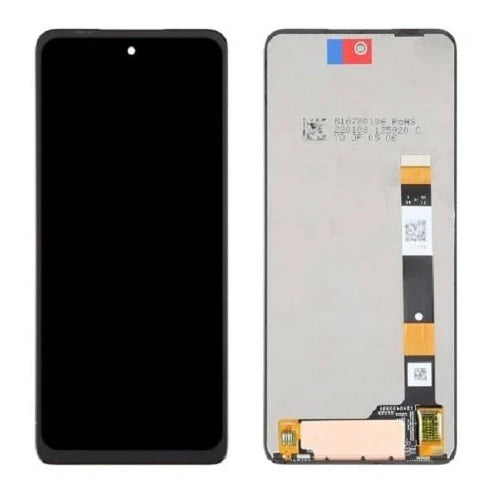 ORIGINAL (Avec chssis) ÉCRAN LCD Motorola G Stylus 4G (2021) Aurore Blanche