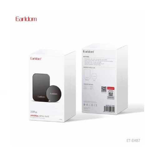Earldom Universal Metal Plate Black ET-EH87