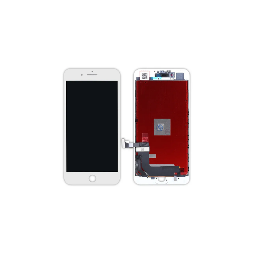 White iPhone replacement LCD screen and digitizer assembly front and back, GSM PART DISTRIBUTION