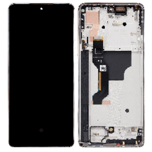 ORIGINAL (Avec chssis) ÉCRAN LCD Motorola G Stylus 5G (2024) Latte au caramel