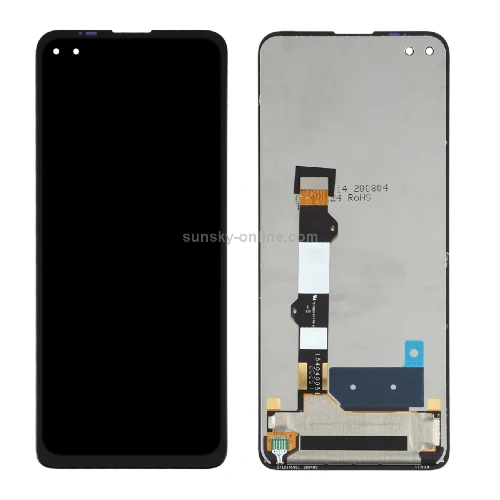 ORIGINAL (Avec chssis) ÉCRAN LCD Motorola G 5G Plus (2020) Lilas mystique