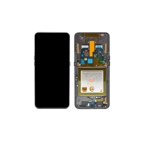 SERVICE PACK (Avec châssis) Écran LCD Samsung Galaxy A80 (A805F) Noir fantôme