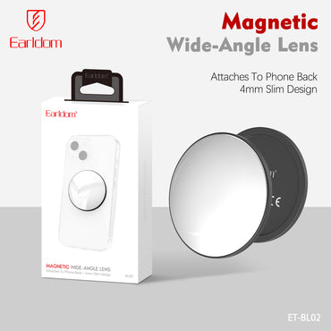 Earldom Magnetic Wide Angle Lens Black ET-BL02