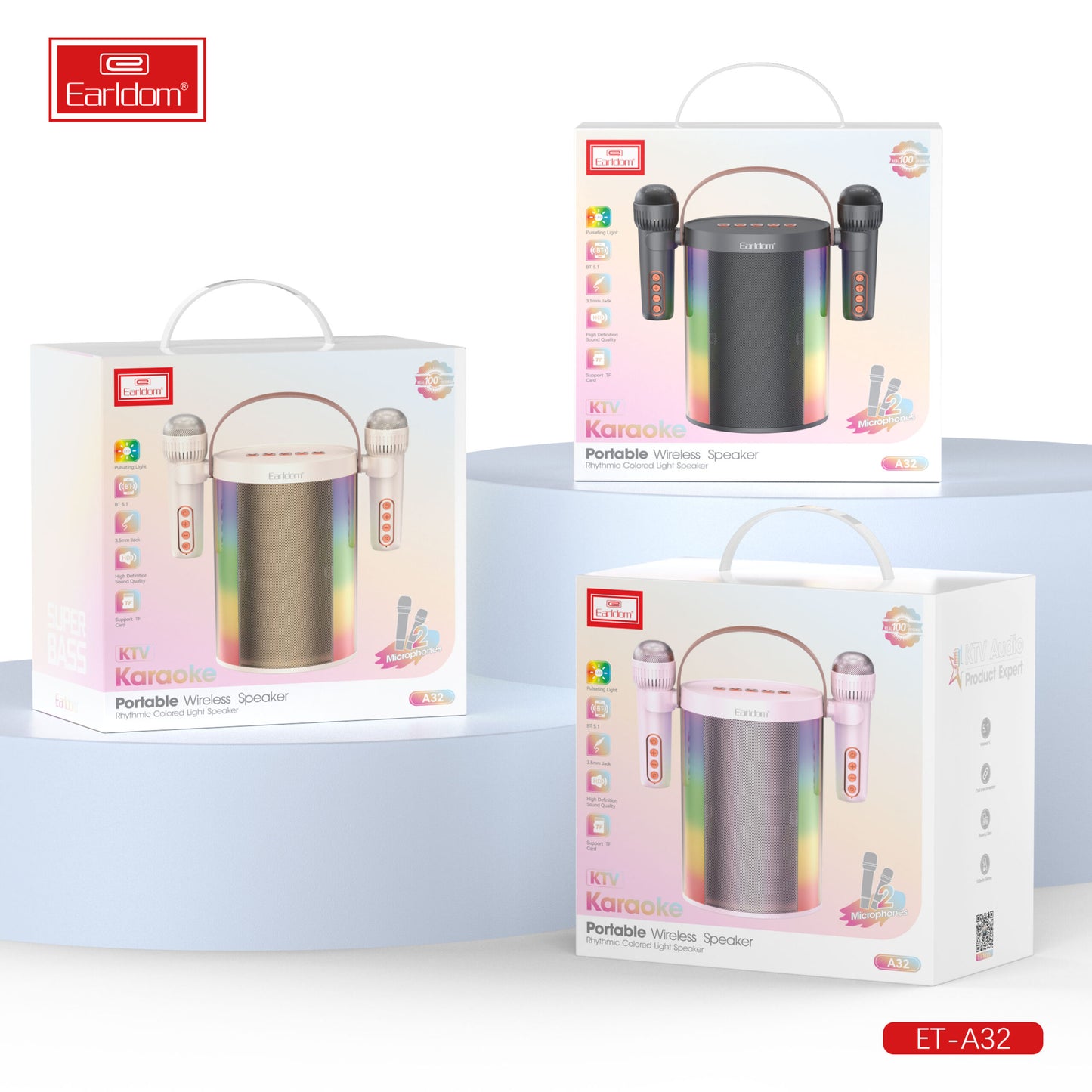 Enceinte sans fil portable Earldom ET-A23