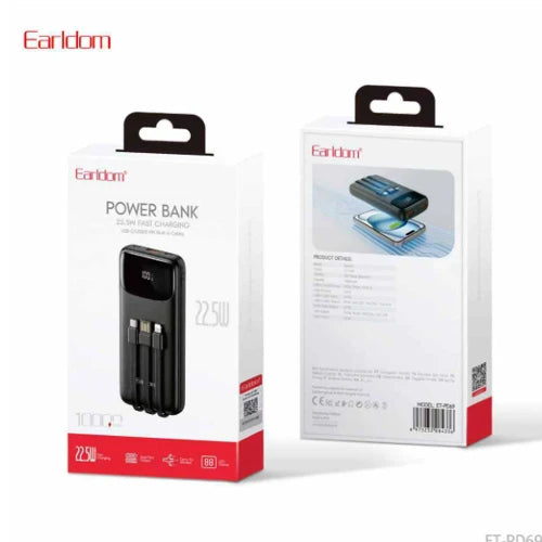 Earldom Power Bank 22.5W fast Charging ET-PD70 (10000mAh)