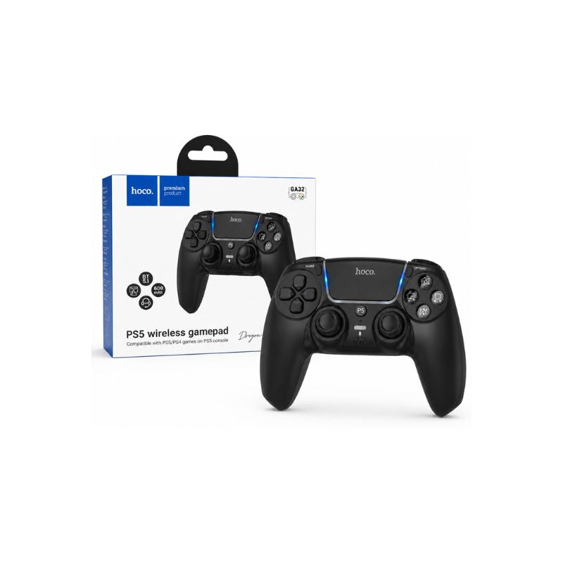 Hoco GA32 Dragon PS5 wireless gamepad - black