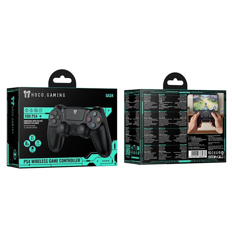 Hoco GA34 Origin PS4 wireless game controller - black