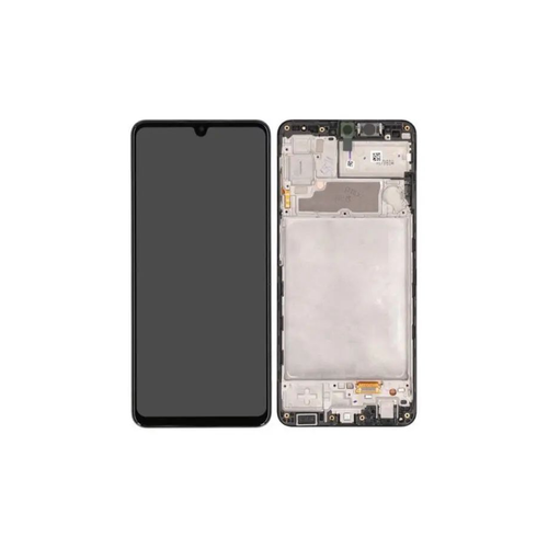 INCELL (Avec châssis) Écran LCD Noir Samsung Galaxy A22 4G (A225F)