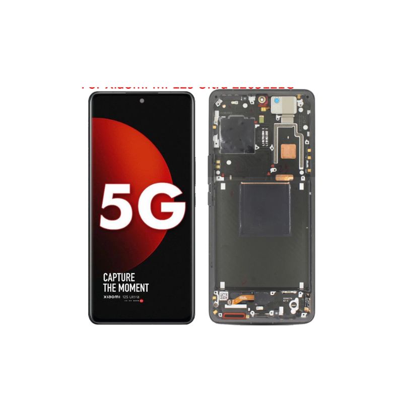 INCELL (Sans châssis) ÉCRAN LCD Xiaomi 12S ULTRA 5G Noir