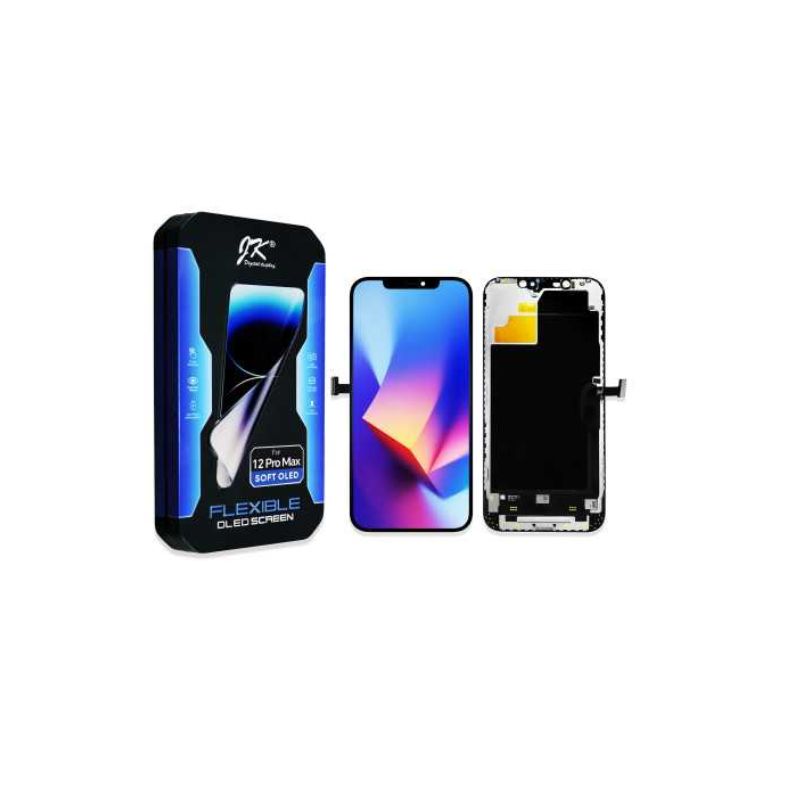 JK SOFT OLED ÉCRAN LCD IPHONE 12 PRO MAX NOIR