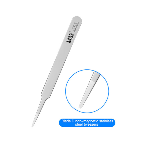 Pince à épiler MaANT Battle Blade-L en acier inoxydable non magnétique