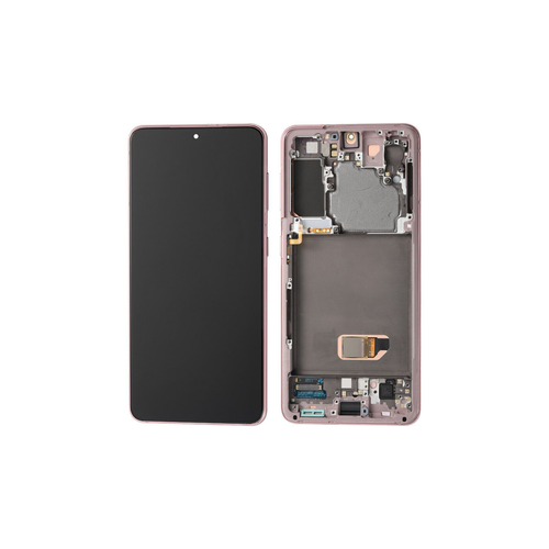 SERVICE PACK (Sans châssis) ECRAN LCD S21 5G (G991B/G991U) Phantom Gris / Noir