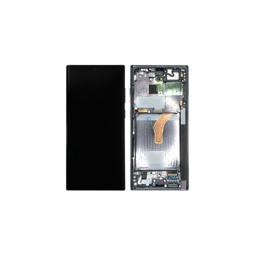 OLED (Avec châssis) ECRAN LCD S22 ULTRA 5G (S908U) Phantom Noir
