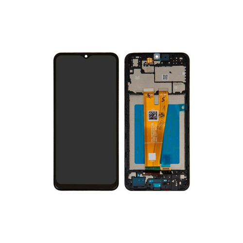 ORIGINAL (Avec châssis) Écran LCD Noir Samsung Galaxy A04 (A045F)