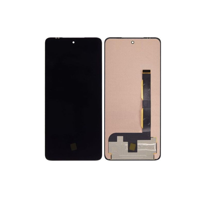 ORIGINAL (Avec châssis) ÉCRAN LCD Motorola edge 5G (2022)/edge 5G UW (2022) Noir/Bleu nébuleuse