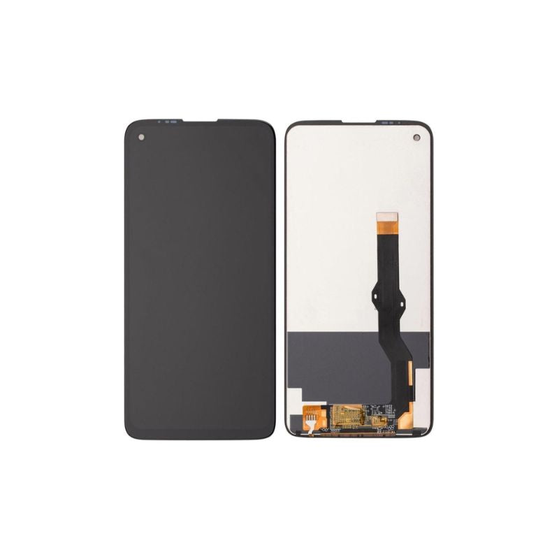 ORIGINAL (Sans châssis) ÉCRAN LCD Motorola G8 Power (2020) Noir fumé